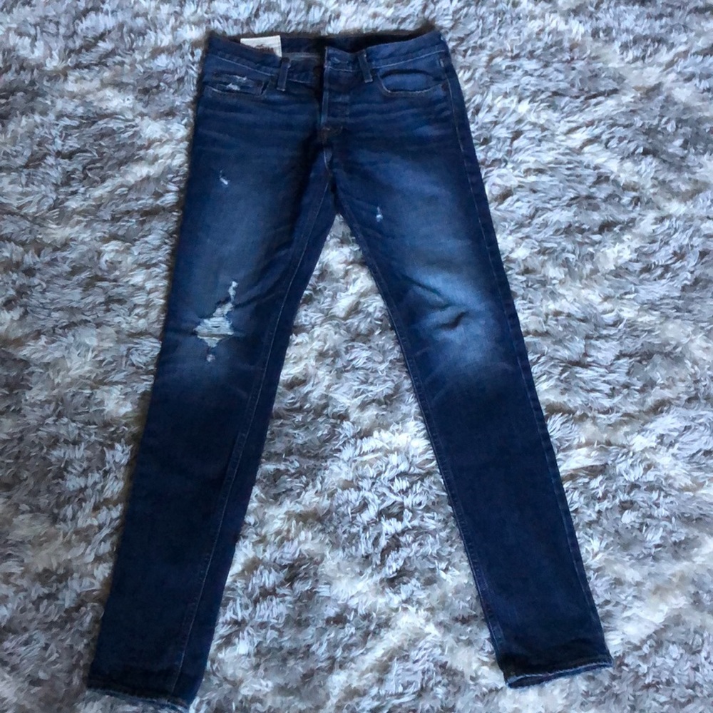 Hollister distressed jeans